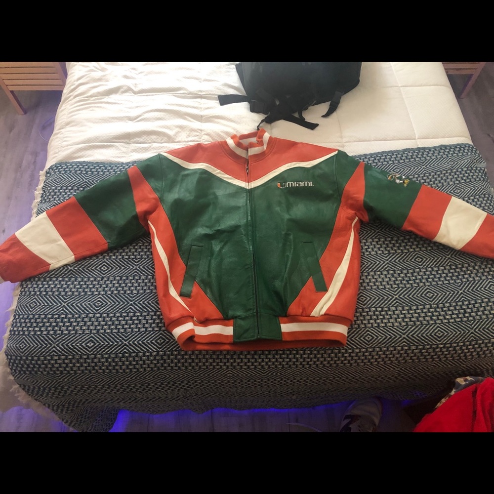 Vintage (2001) Jeff Hamilton Miami Leather Jacket